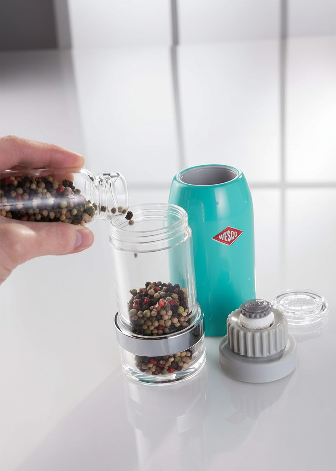 Salt or Pepper Grinder with Crash Grind